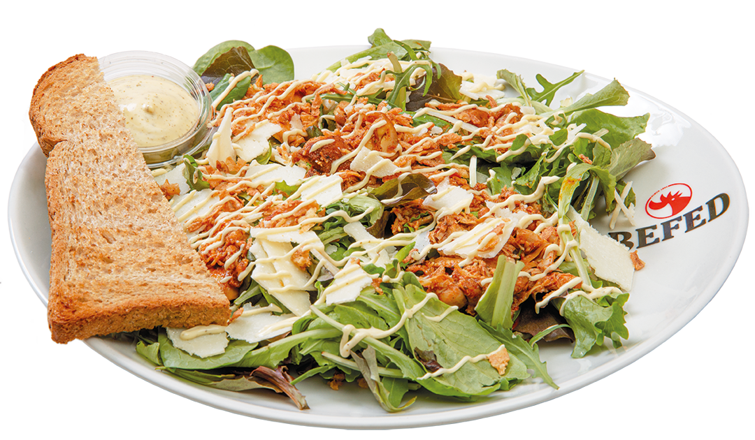 BEFED Brewpub | Galletto alla brace | Birra artigianale Birra Artiginale BEFED Pulled-chicken-salad